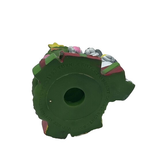 Tom and Jerry Toy Rubber Vinyl Figure Vintage 1993 Holiday Christmas Tree 3.5” - Picture 7 of 9